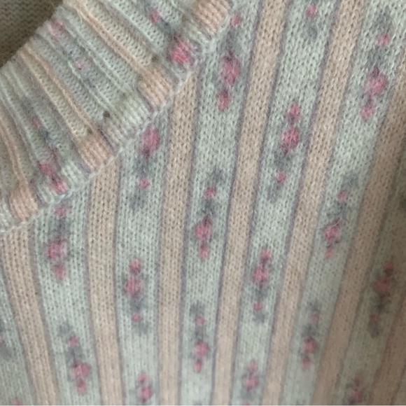 La Fee Maraboutee Women's Coquette Knit Mini Dress France Wool Angora Romantic S - Picture 14 of 14